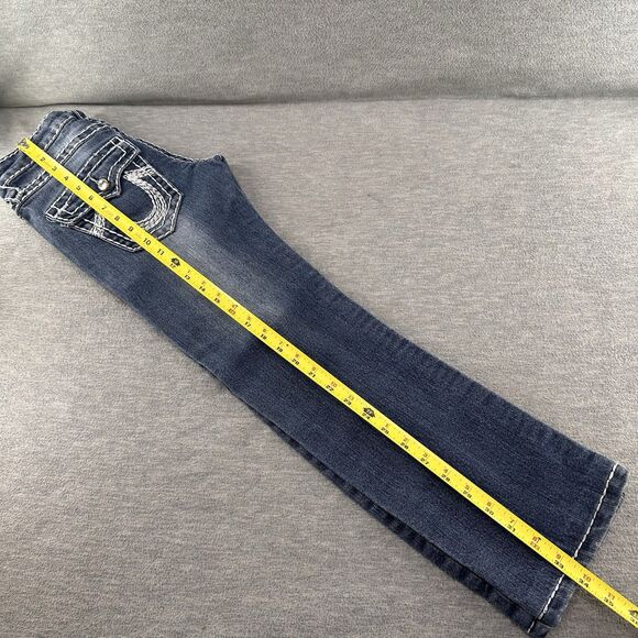 TRUE RELIGION - Women's Size 27 World Tour Joey Super T Blue Jeans  A46 - Picture 13 of 16